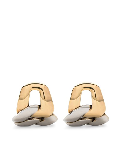 Silver/gold colored brass earrings Alexander McQueen | 798894J160Z1334